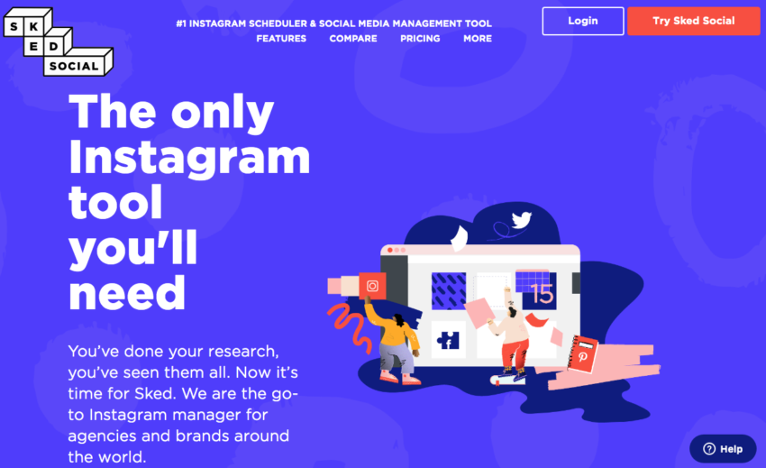 Sked social instagram scheduling in 2019