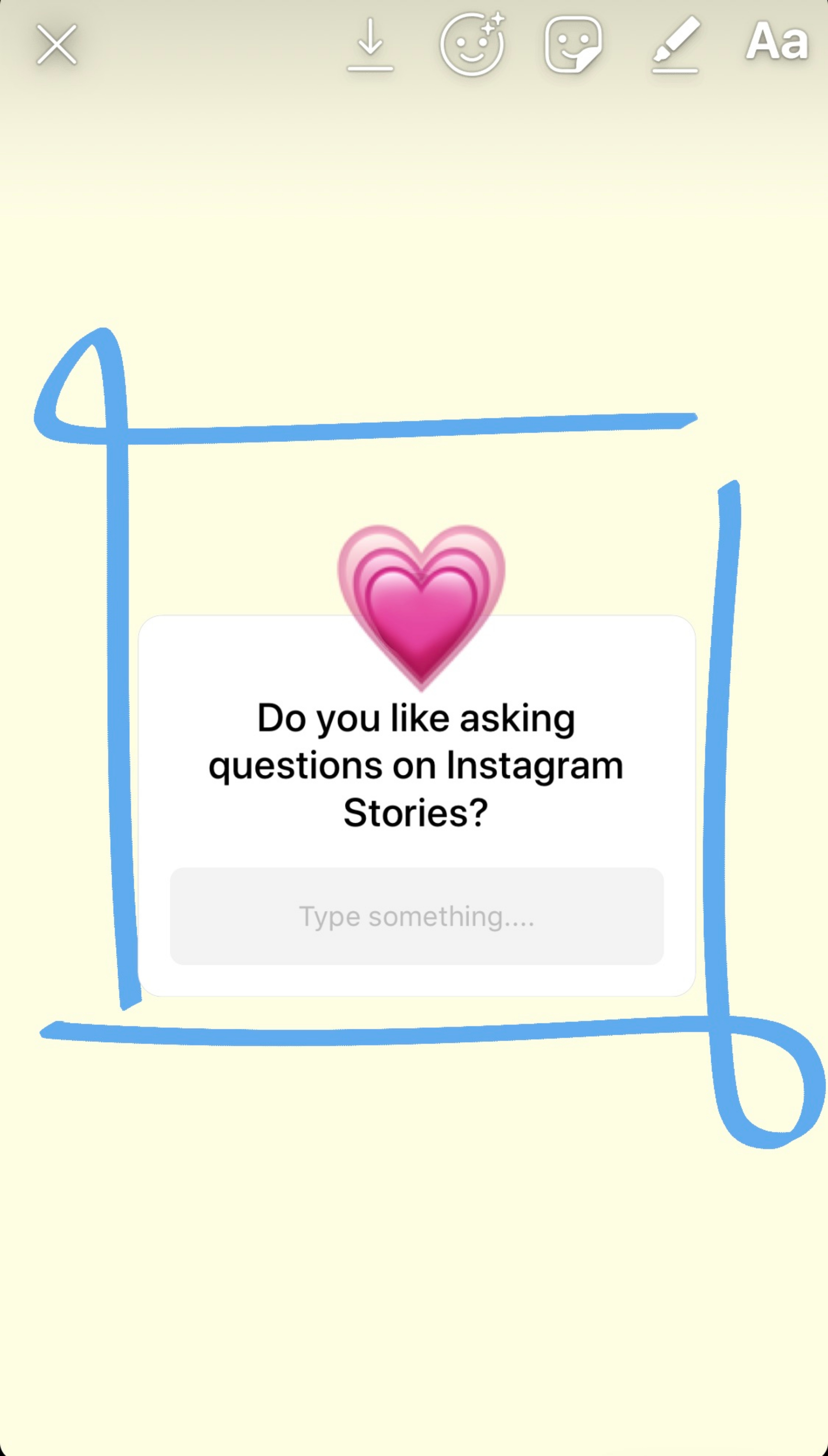 Instagram stories ask questions