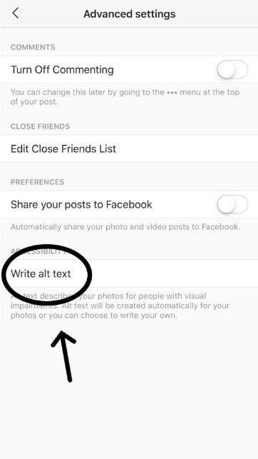 How To Add Instagram Alt Text Image 05