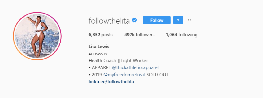 Instagram For Health & Fitness Why it Works for Brands SHOPPABLE FEATURES sample