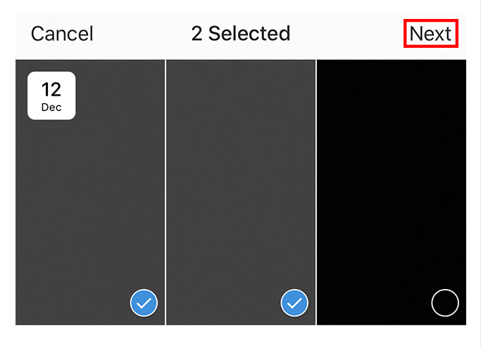 instagram creating highlight covers STEP2 sample