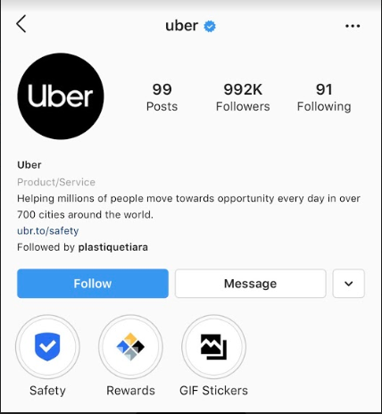 Guide‌ ‌To‌ ‌Instagram‌ ‌For‌ ‌Startup‌ ‌UBER sample