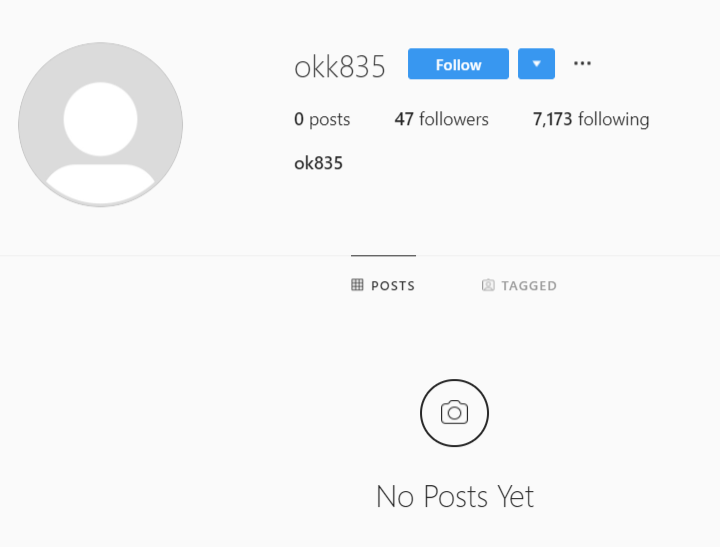 How To Find Inactive Users I'm Following on Instagram Username Sample