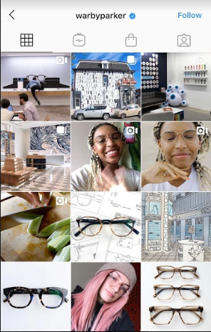 How To Market To Instagram Buyers WARBYPARKER sample