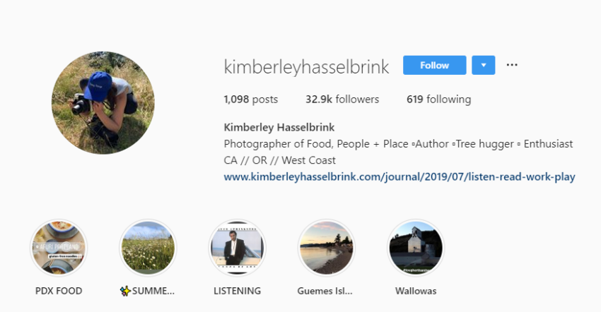 How to Use Instagram For Restaurants and Culinary Influencers KIMBERLY HASSELBRINK sample