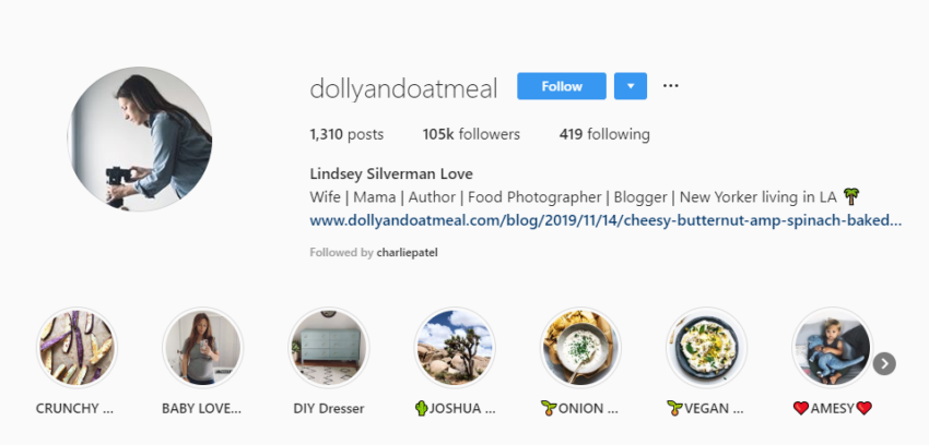 How to Use Instagram For Restaurants and Culinary Influencers LINDSEY SILVERMAN LOVE sample