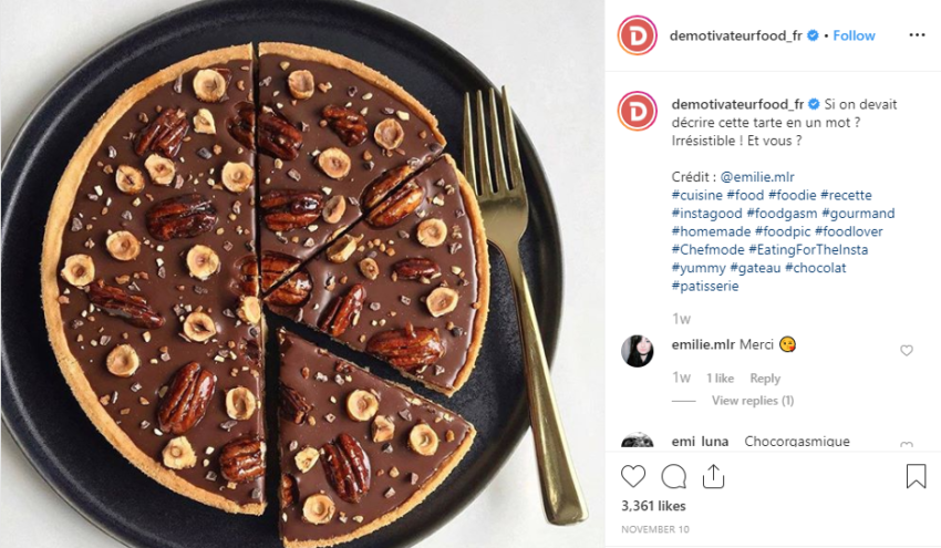 How to Use Instagram For Restaurants and Culinary Influencers USE HASHTAGS sample