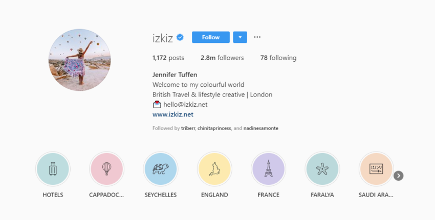 Instagram For Travel influencers Why it works for Brands IZKIZ sample