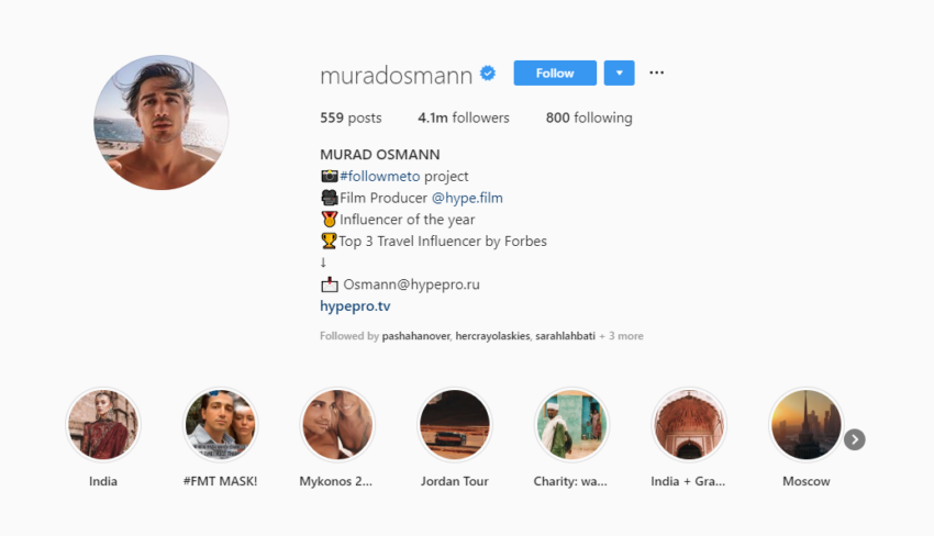 Instagram For Travel influencers Why it works for Brands MURADOSMANN sample