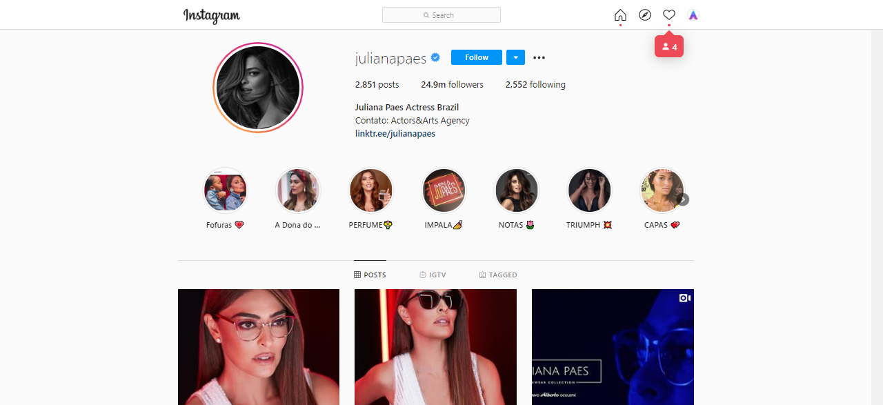 Juliana Paes Top Instagram Influencer