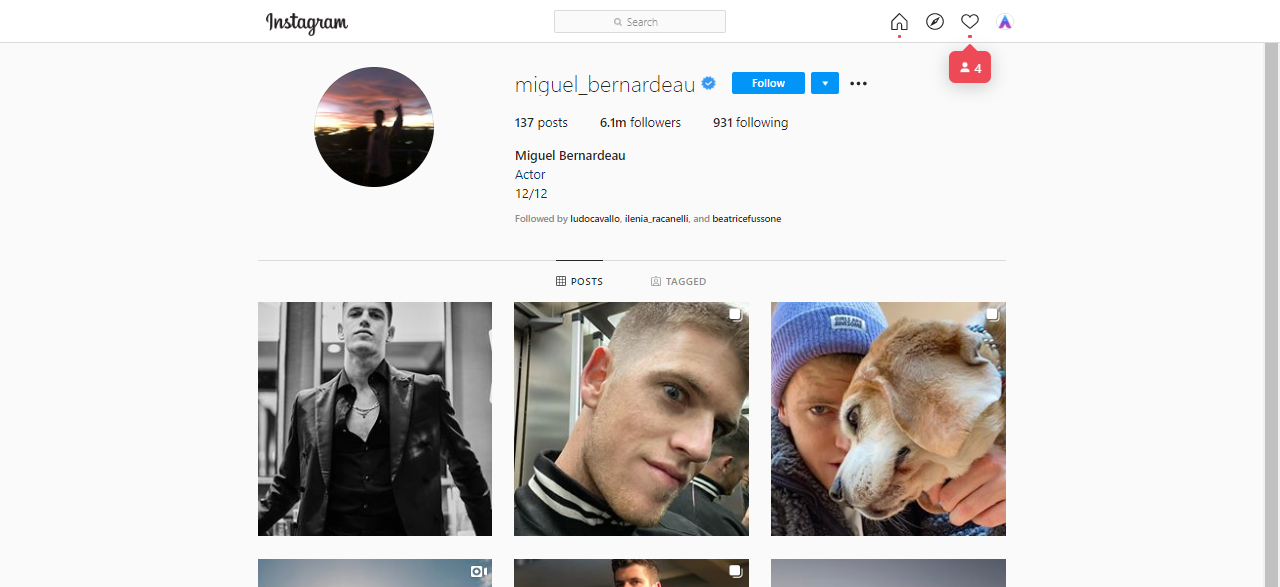 Miguel Bernardeau Top Instagram Influencer