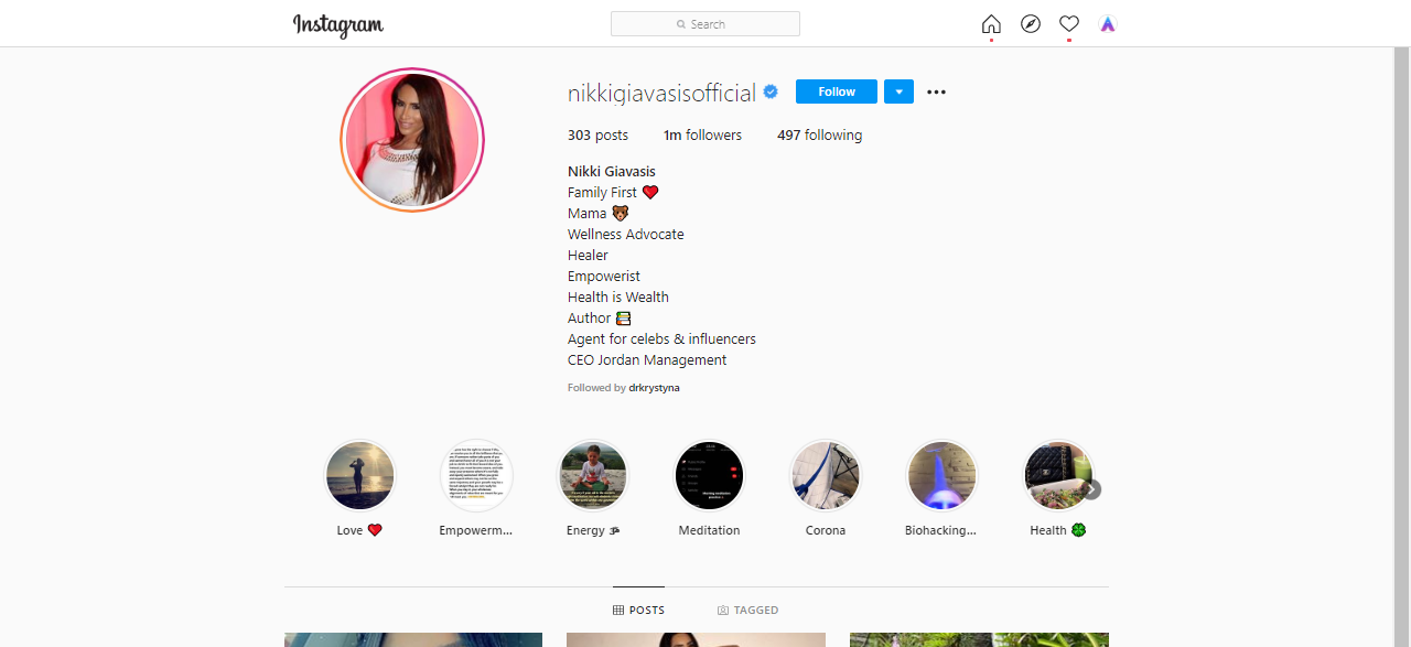 Nikki Giavasis Top Instagram Influencer