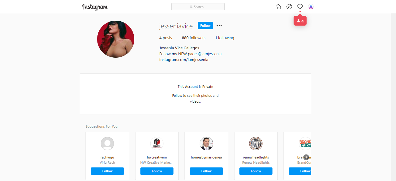 Jessica Vice Top Instagram Influencer