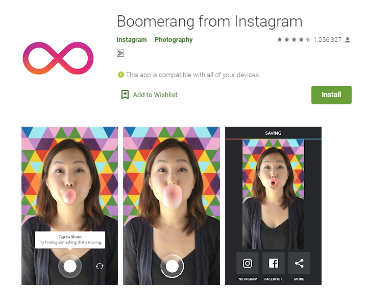 21 Best Apps for Creating Instagram Stories-BOOMERANG