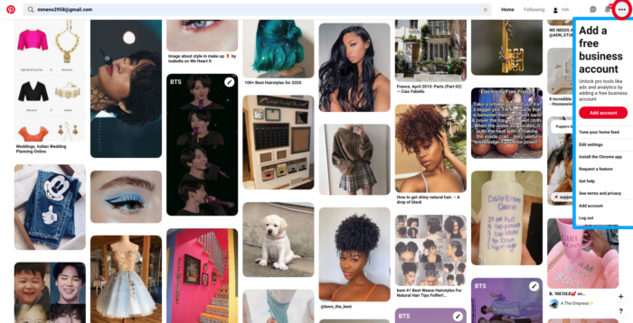 How To Create A Pinterest Business Account Ampfluence 1 Instagram   How To Set Up A Interest Business Account Image 1 700x358 