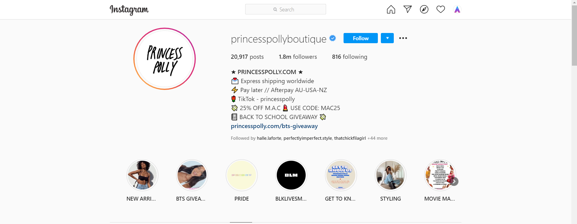 30 Trendy Instagram Boutiques saboskirt