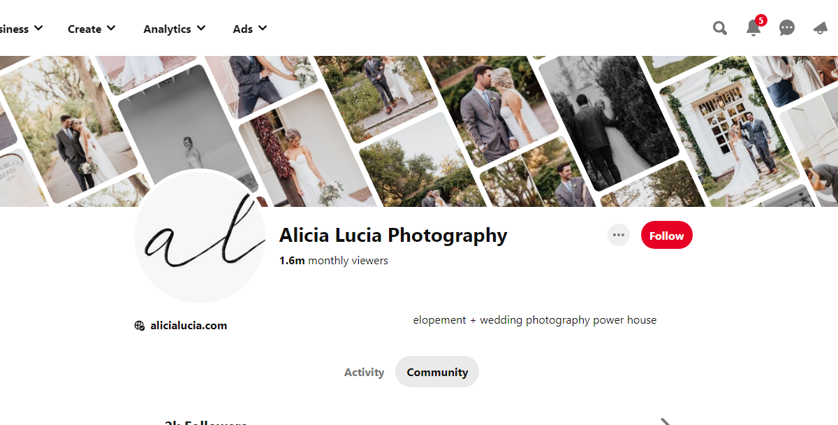 Alicia Lucia Photography-100 Pinterest Photography Influencers