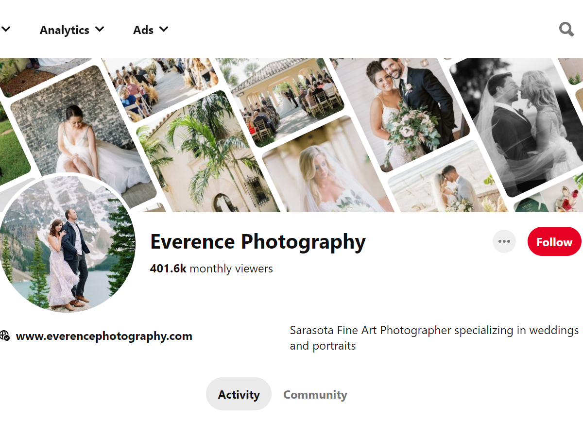 Everence Photography-100 Pinterest Photography Influencers