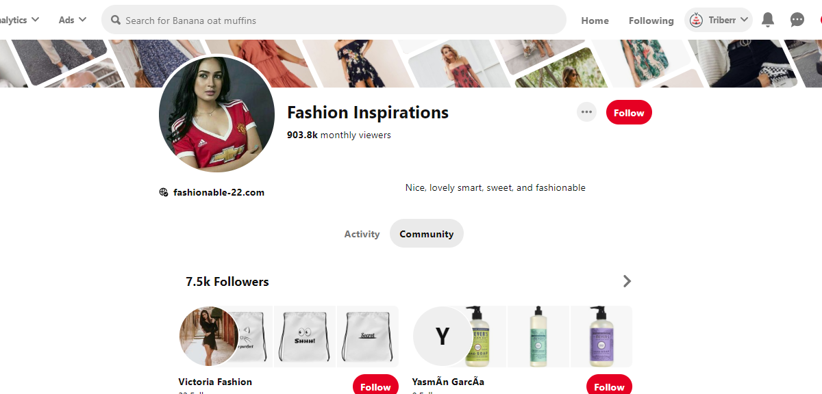 Fashion Inspirations  Pinterest Profile