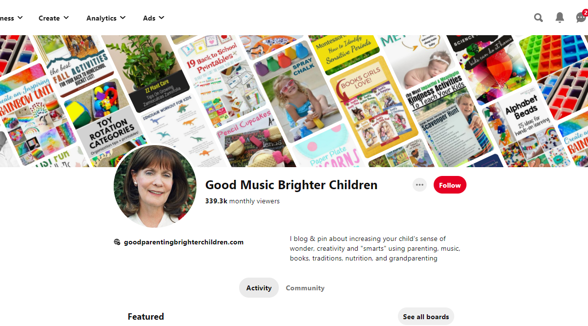Good Music Brighter Children Pinterest Account