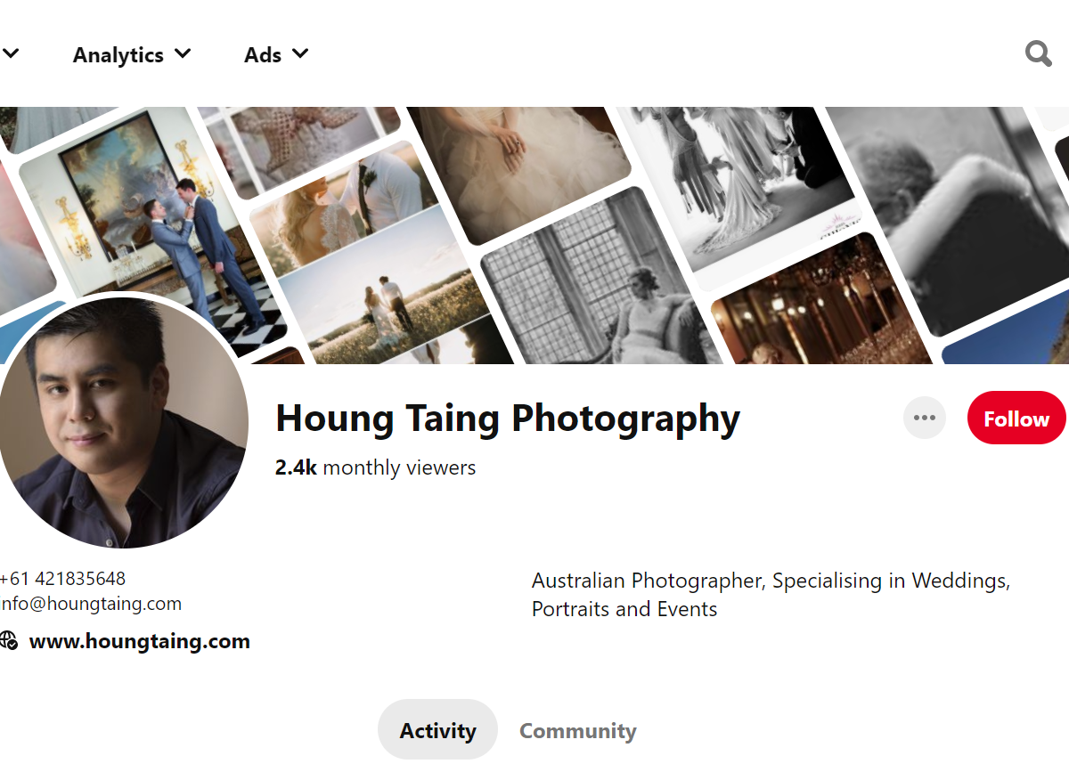 Houng Taing Photography-100 Pinterest Photography Influencers