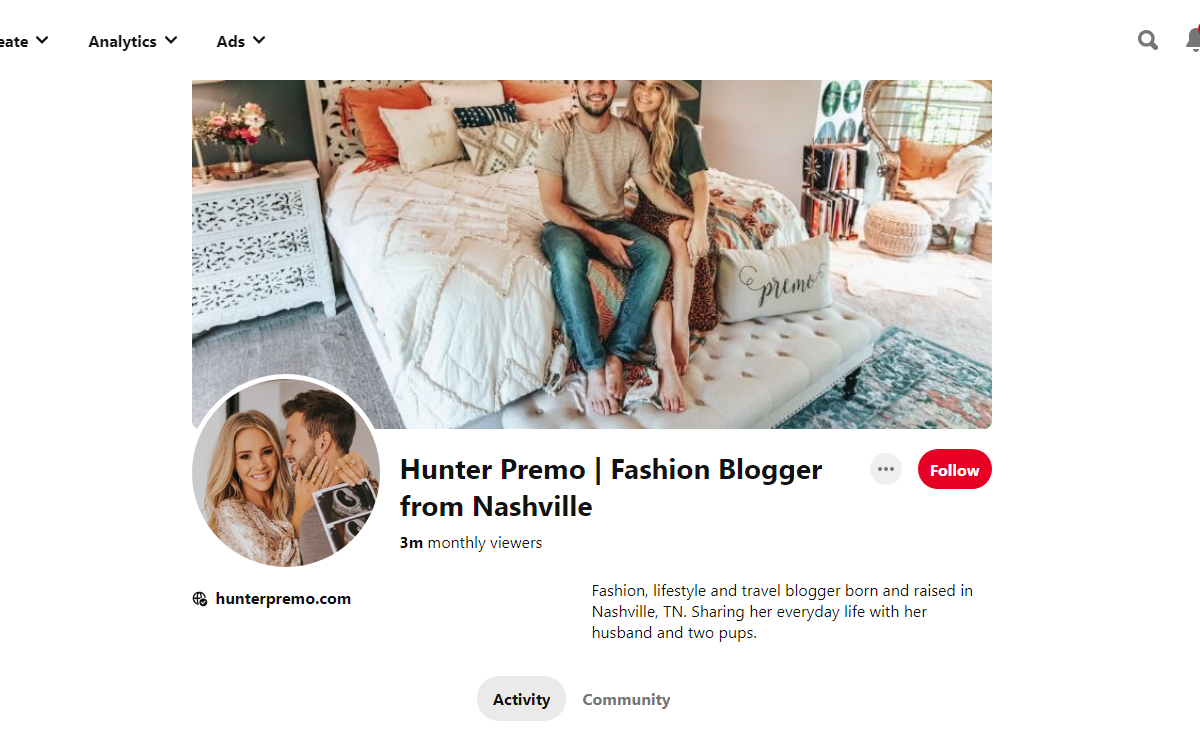 Hunter Premo | Fashion Blogger from Nashville Pinterest Profile
