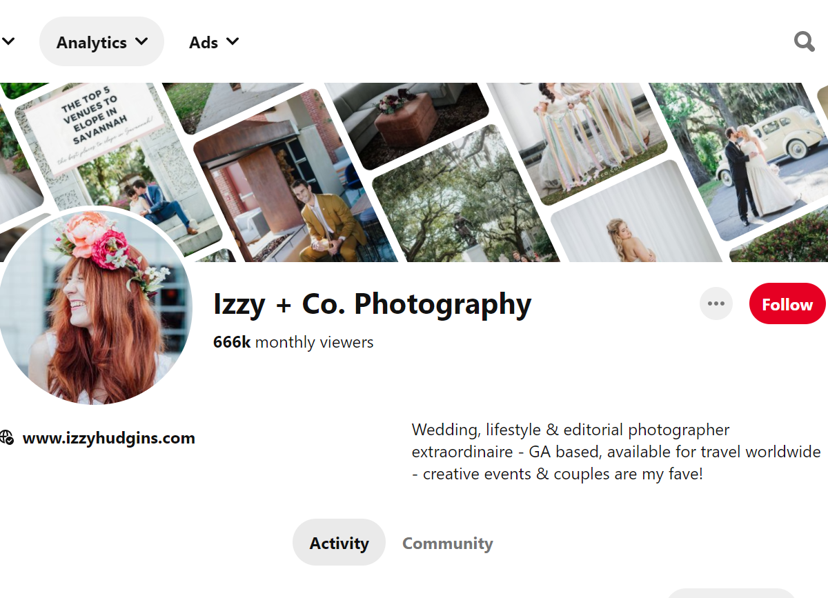  Izzy + Co. Photography-100 Pinterest Photography Influencers