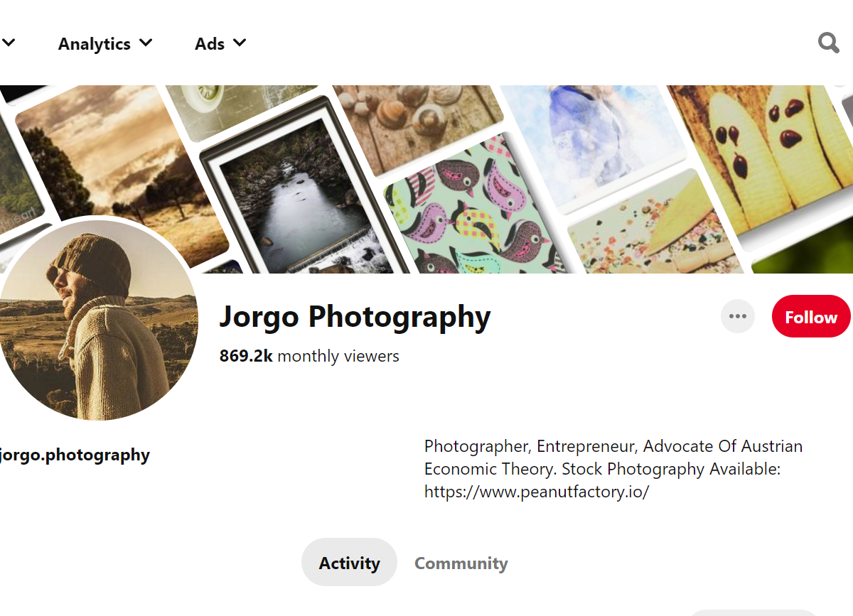Jorgo Photography-100 Pinterest Photography Influencers