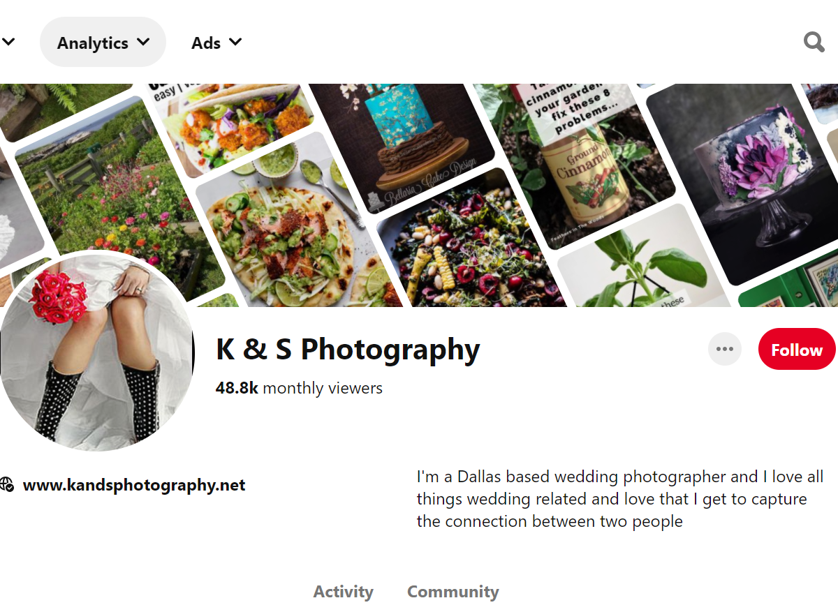 K & S Photography-100 Pinterest Photography Influencers
