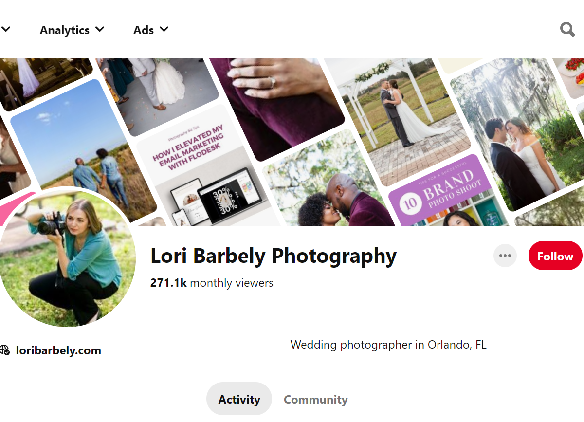 Lori Barbely Photography-100 Pinterest Photography Influencers