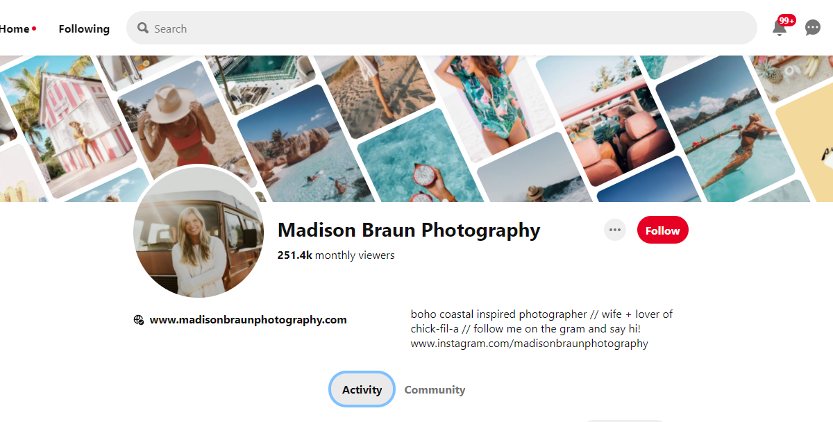 Madison Braun Photography-100 Pinterest Photography Influencers