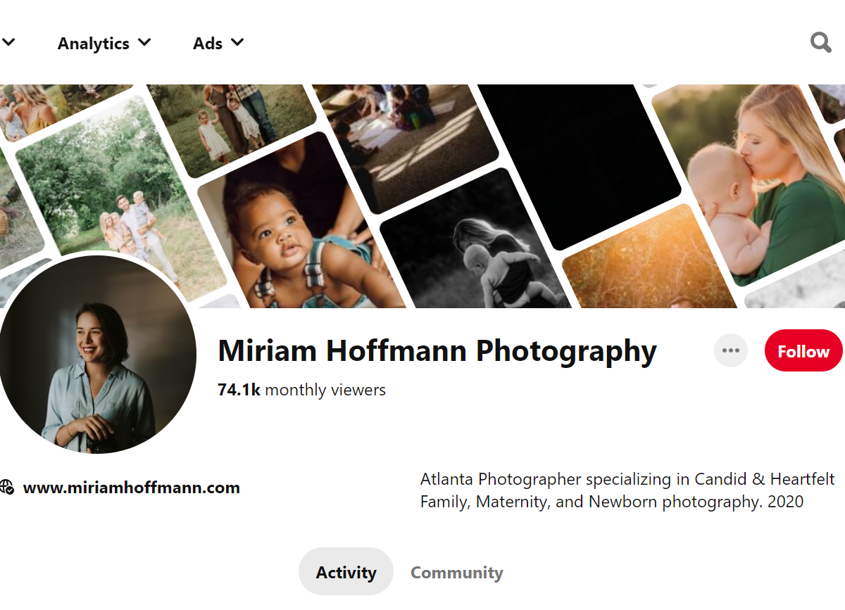Miriam Hoffmann Photography-100 Pinterest Photography Influencers