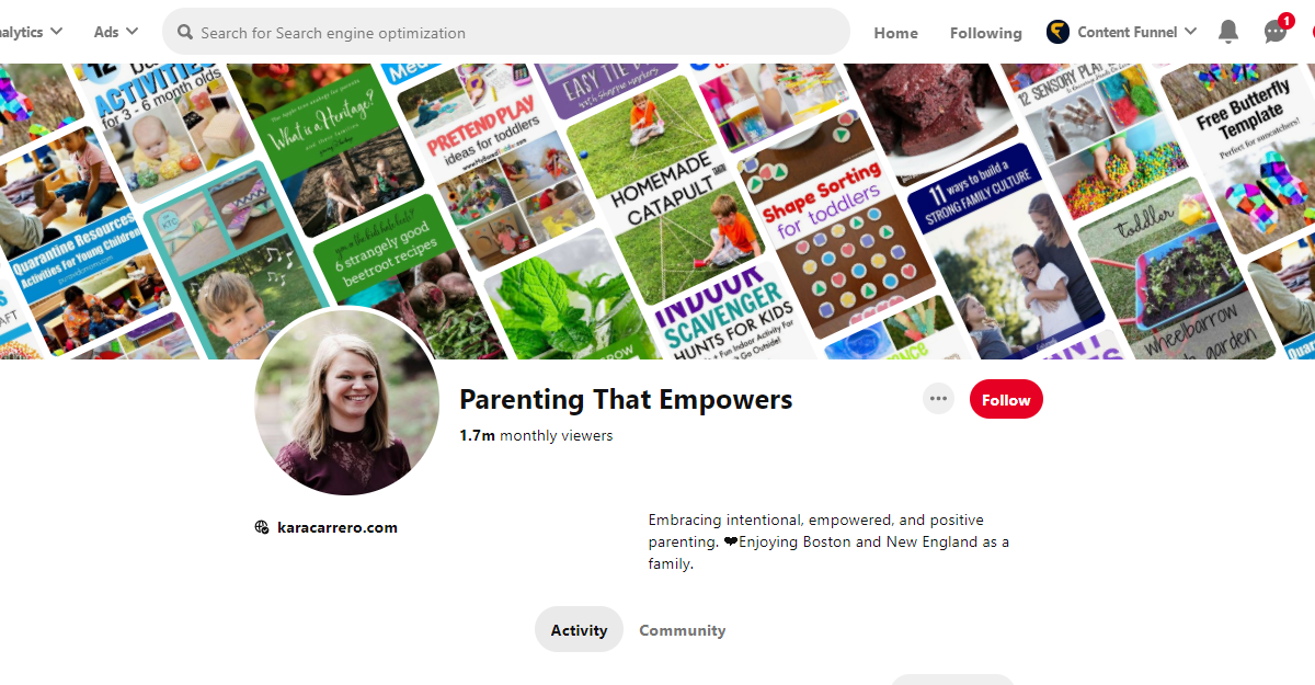 Parenting That Empowers Pinterest Account