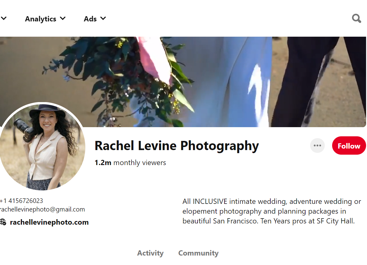 Rachel Levine Photography-100 Pinterest Photography Influencers