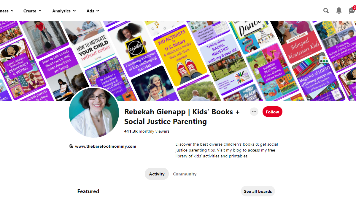 Rebekah Gienapp | Kids' Books + Social Justice Parenting Pinterest Account