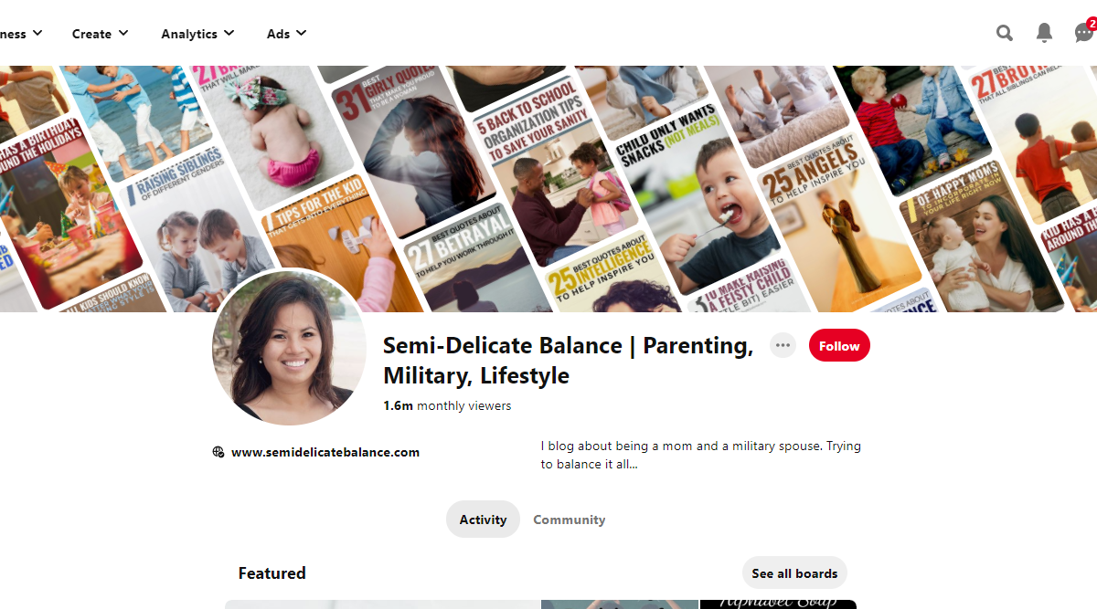 Semi-Delicate Balance | Parenting, Military, Lifestyle Pinterest Account
