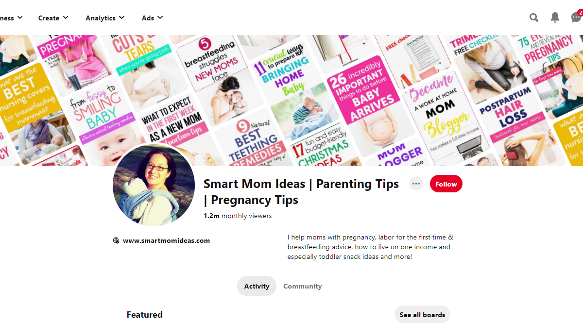Smart Mom Ideas | Parenting Tips | Pregnancy Tips Pinterest Account