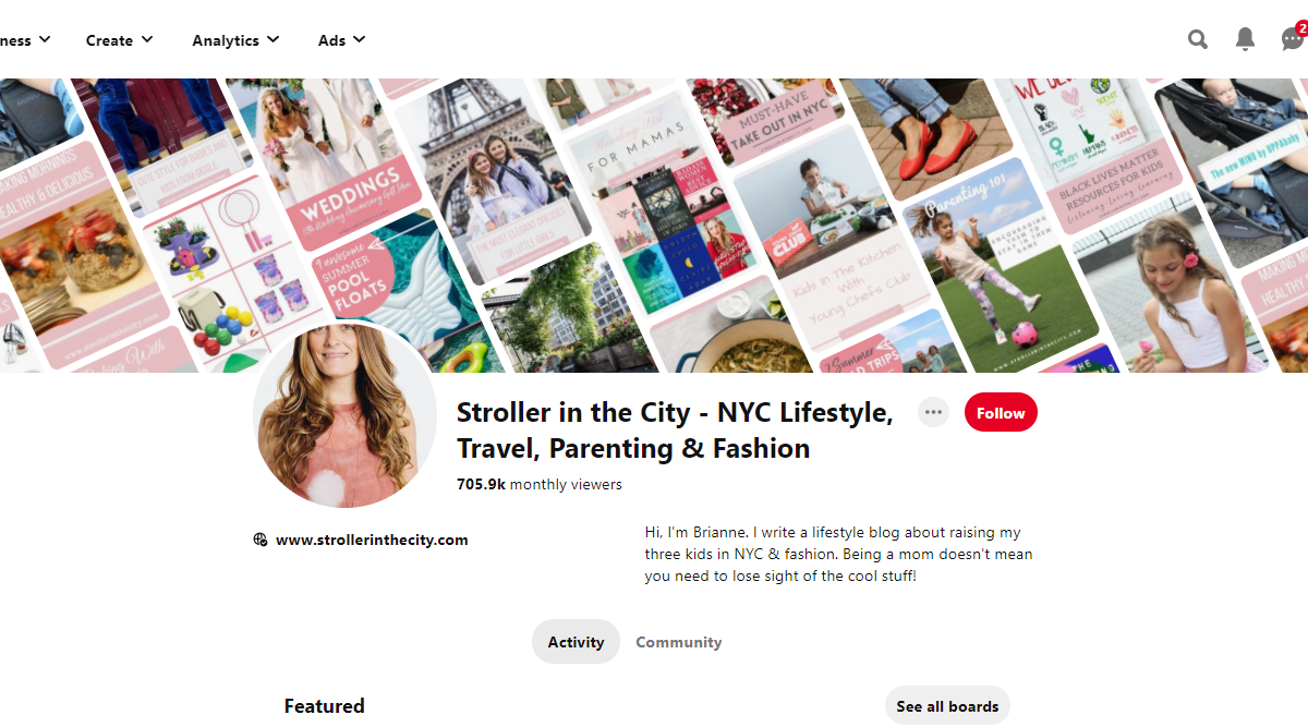 Stroller in the City - NYC Lifestyle, Travel, Parenting & Fashion Pinterest Account
