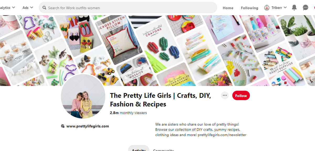 The Pretty Life Girls | Crafts, DIY, Fashion & Recipes Pinterest Profile