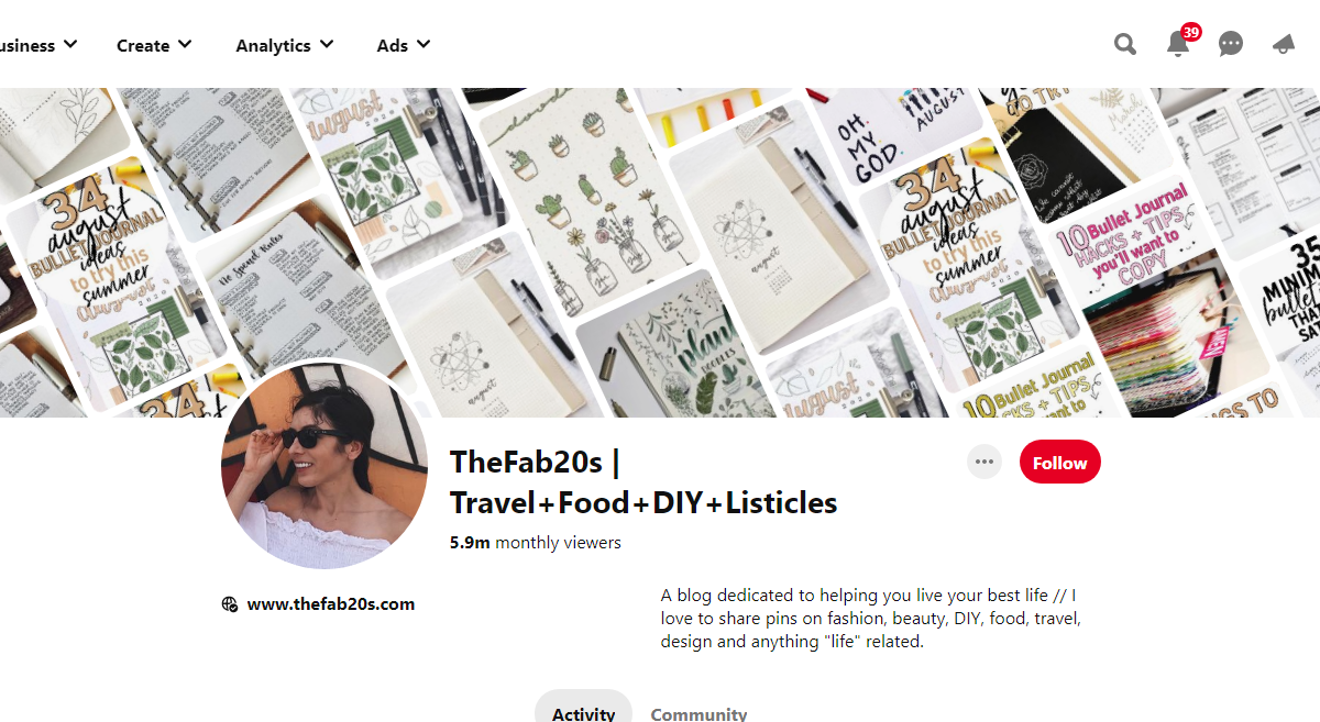 THEFABS20s | Travel+Food+DIYListicles Link to the Profile