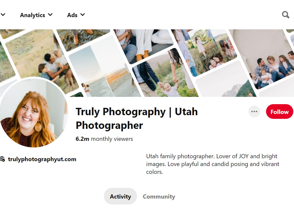 Truly Photography | Utah Photographer-100 Pinterest Photography Influencers