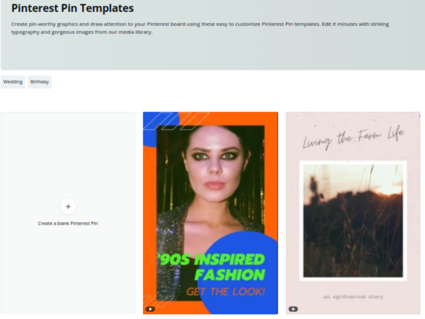 Canva Pinterest Tool for Business