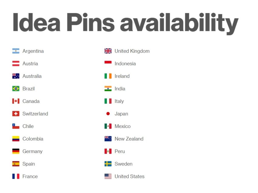 idea-pins-list-of-countries