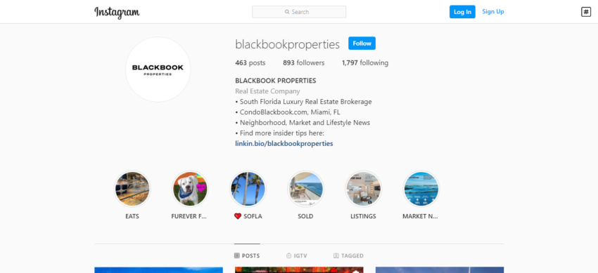 Blackbookproperties Instagram ecommerce sales tips